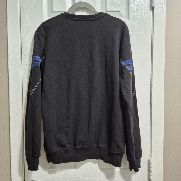 Men's Club JU Black & Blue Tiger Graphic Sweatshirt‎ M - Picture 2 of 7